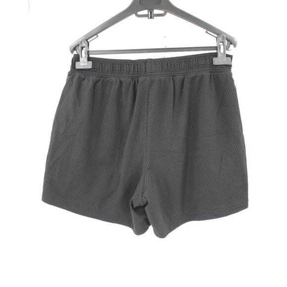 Gymshark Shorts Mens Medium Wordmark Mesh 4" Drawcord Waist black gym workout - Picture 4 of 13